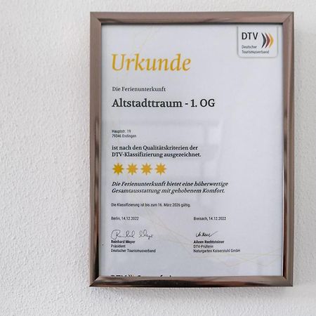 Altstadttraum Endingen am Kaiserstuhl Dış mekan fotoğraf